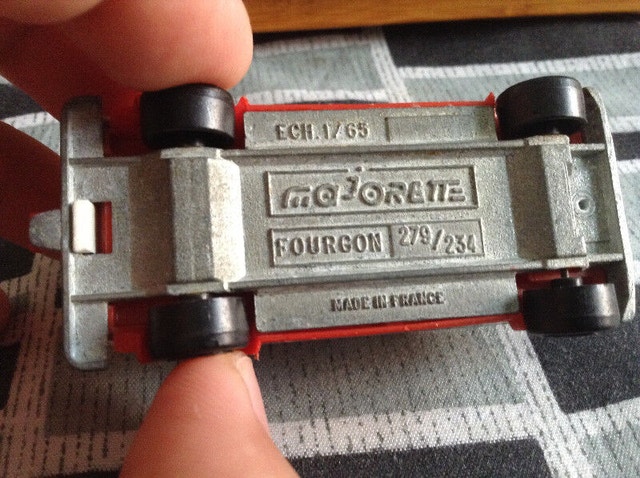 Vintage Majorette diecast Fourgon - Made in France - photo 4