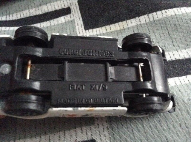 Rare Vintage Corgi Fiat XI/9 - Made in Great Britain - photo 2