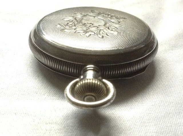 Rare Antique Ladies' Gallet Sterling Silver Pocket Watch - photo 2