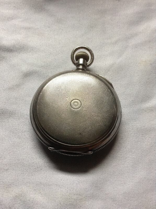 Rare Antique Ladies' Gallet Sterling Silver Pocket Watch - photo 3
