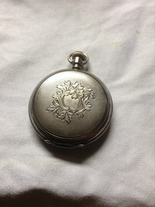 Rare Antique Ladies' Gallet Sterling Silver Pocket Watch - photo 4