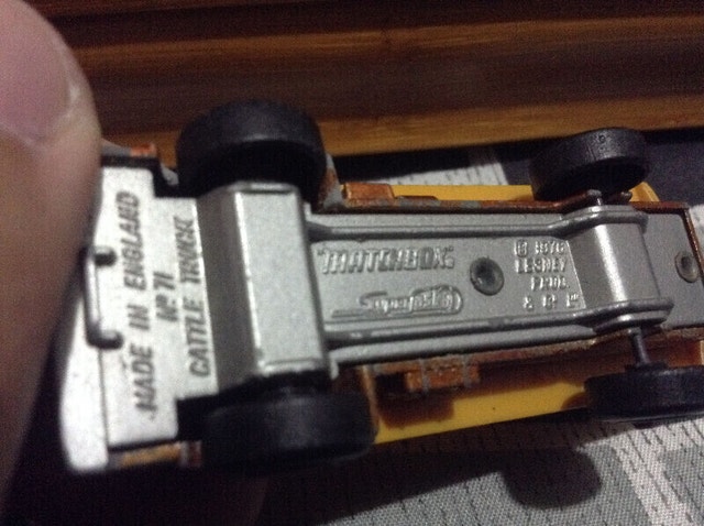 Vintage Matchbox Lesney Cattle Truck - Made in England - photo 2