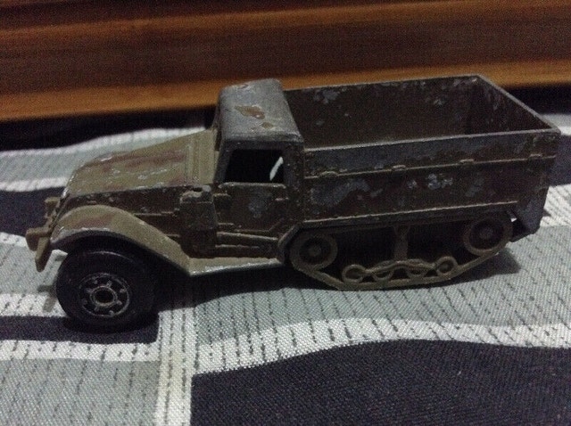 Rare vintage Zyimex diecast Half Track - photo 2
