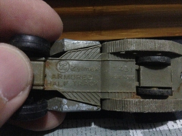 Rare vintage Zyimex diecast Half Track - photo 3