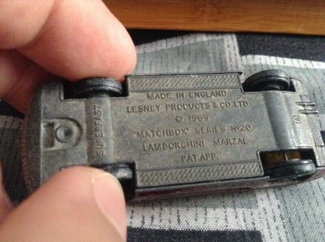 Rare Vintage Lesney Matchbox Lamborghini Marzal - Made in Englan - photo 2