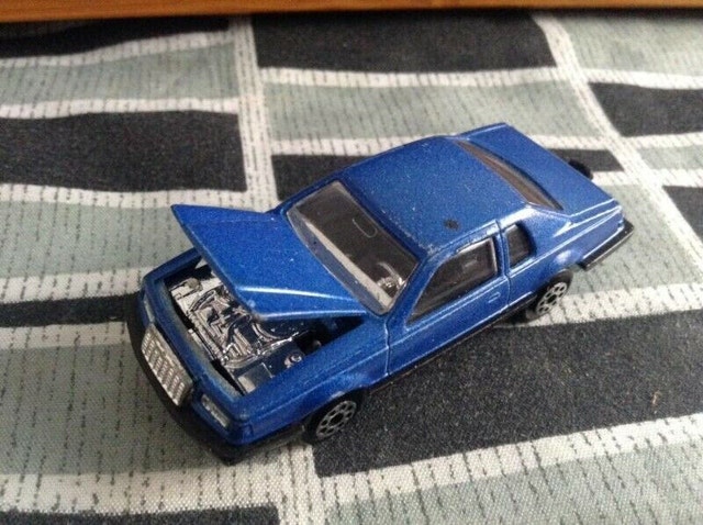 Rare Vintage Majorette Ford Thunderbird - Made in France - photo 3