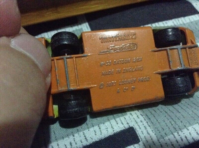 Rare Vintage Matchbox Lesney Batsun 128x - Made in England - photo 2