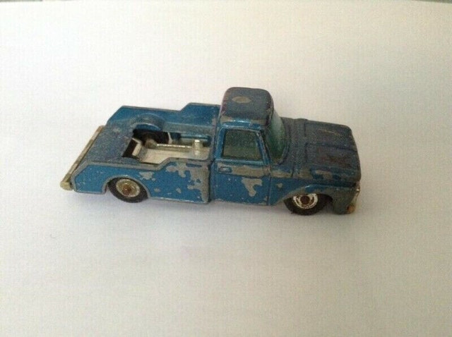 Rare Vintage Husky Ford Camper Diecast Truck - Made in GT Britai