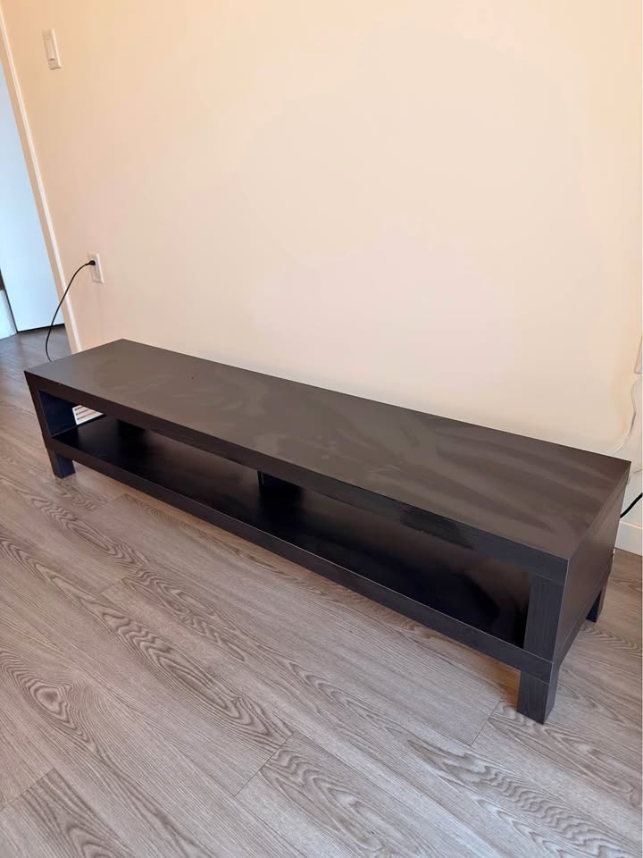 Black TV Bench - 65x35x36cm