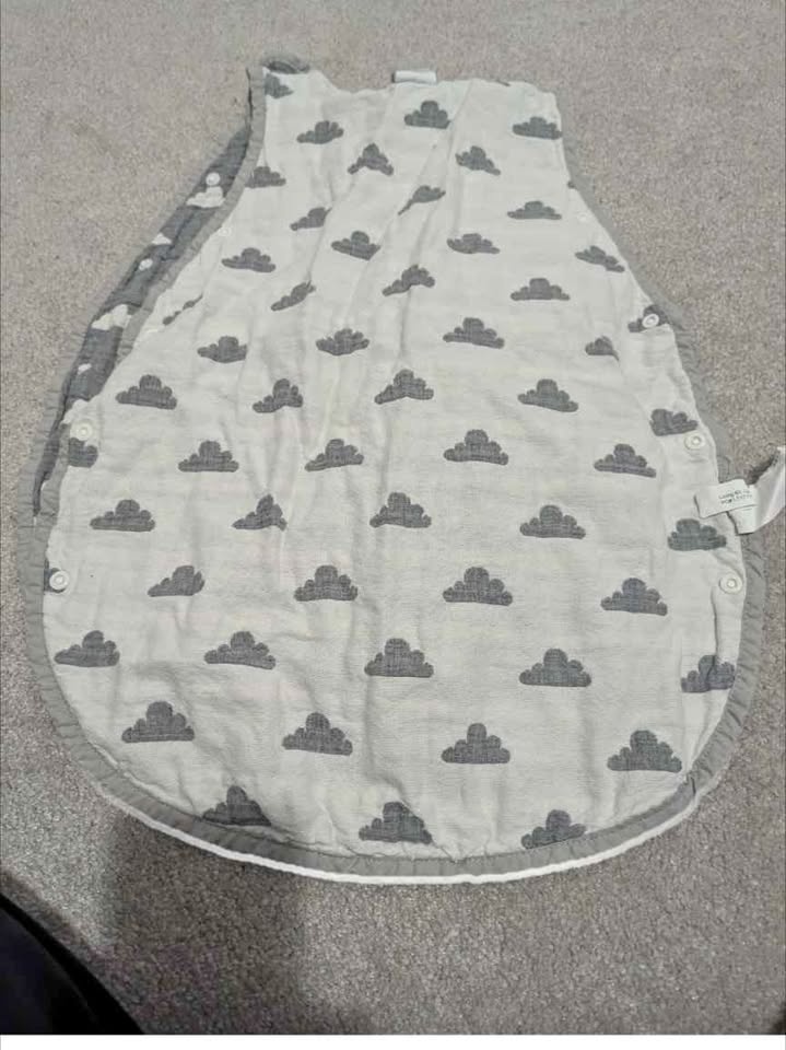 Organic Cotton Wearable Blanket for Baby (6-18 Months)