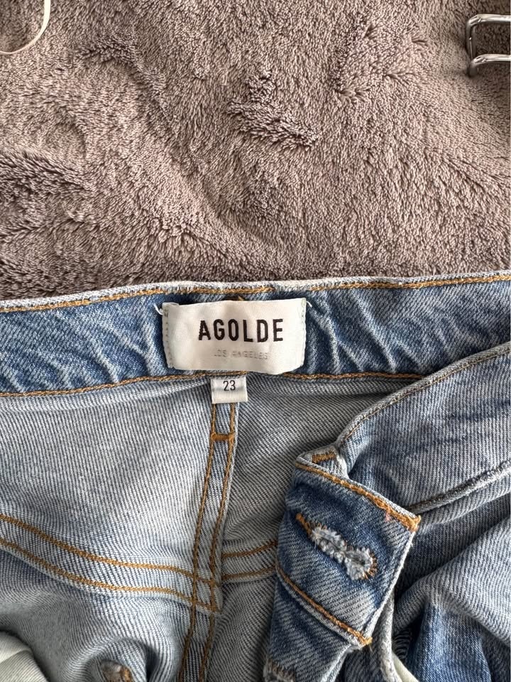 AGOLDE Light Wash Jeans Size 23 - photo 2