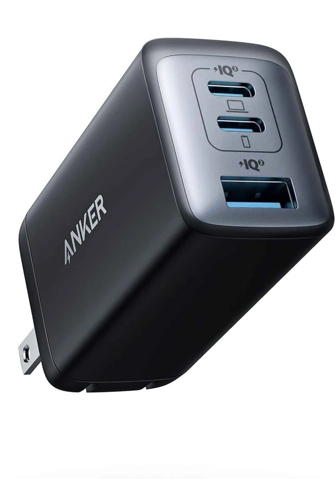 Anker 65W 3-Port USB-C Wall Charger