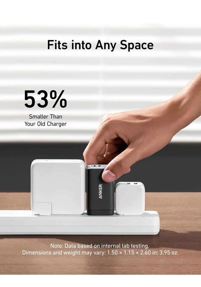 Anker 65W 3-Port USB-C Wall Charger - photo 4