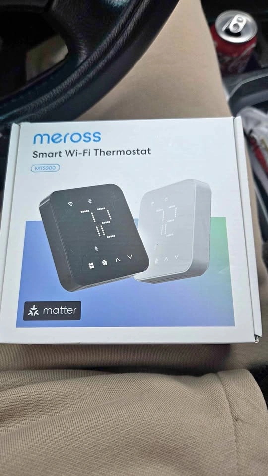 Meross Smart Thermostat (C Wire or Adapter Needed)
