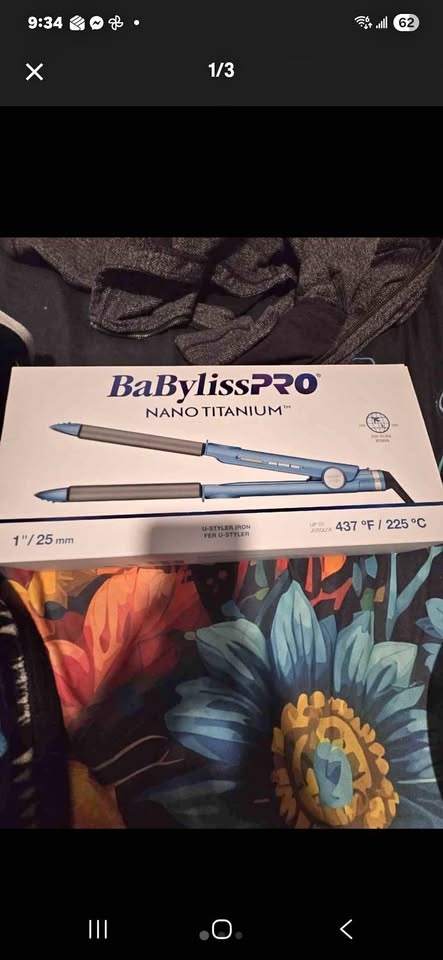 BaBylissPRO Nano Titanium Hair Straightener