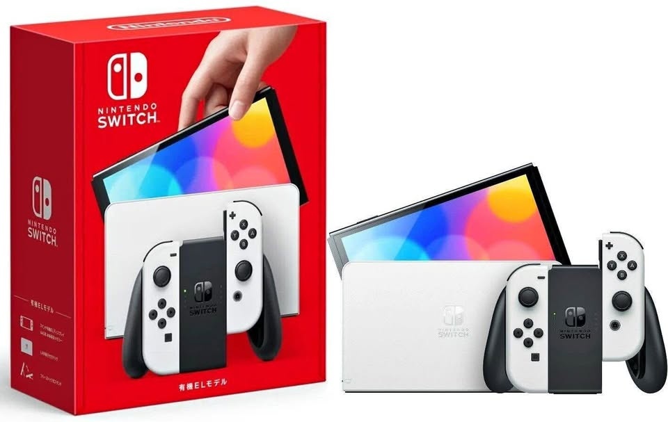 Nintendo Switch OLED Bundle - Like New!