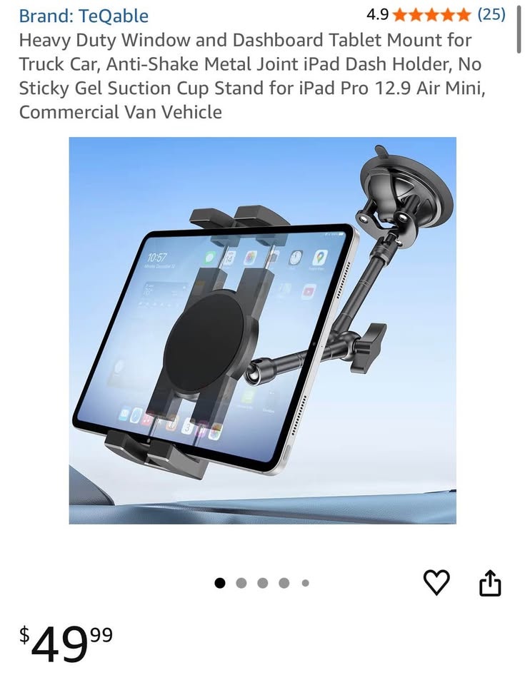 Heavy Duty Tablet Mount for Truck - photo 4