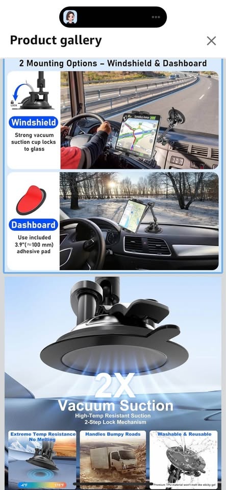 Heavy Duty Tablet Mount for Truck - photo 5