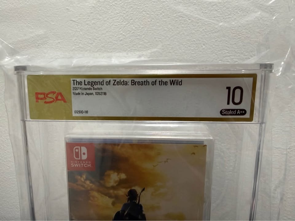 PSA 10 Sealed Zelda Breath of the Wild Nintendo Switch - photo 4
