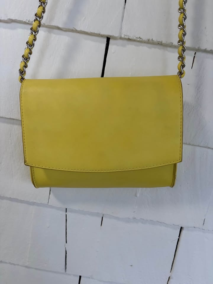 Yellow Forever 21 Crossbody Purse - photo 2