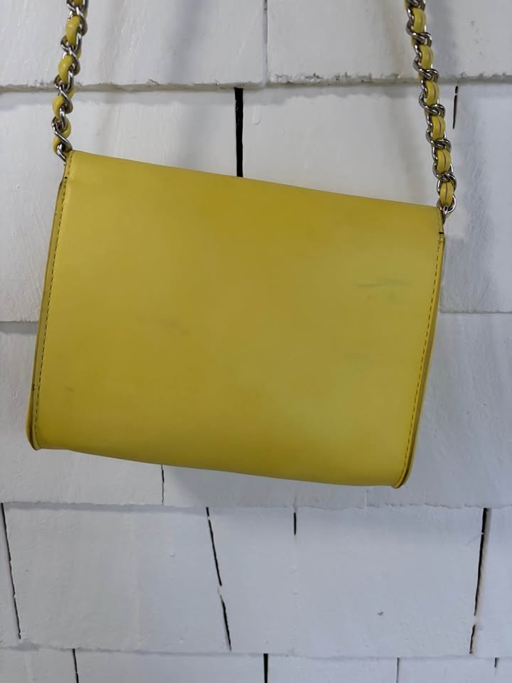 Yellow Forever 21 Crossbody Purse - photo 3