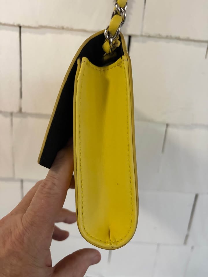 Yellow Forever 21 Crossbody Purse - photo 4