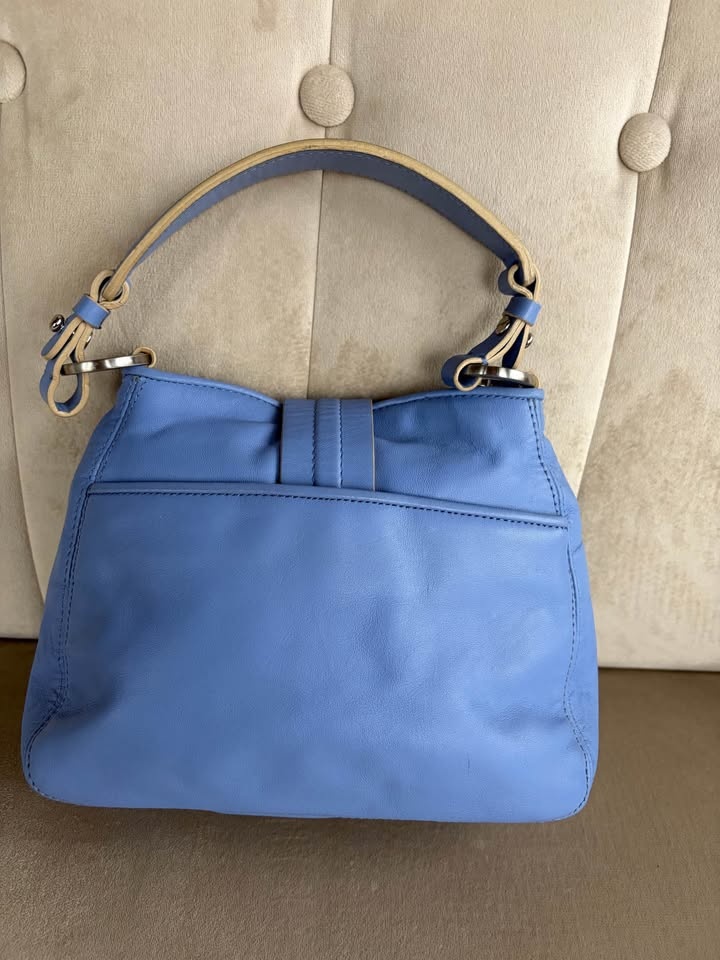 Ann Taylor 'Forget me not' Blue Small Handbag - photo 2