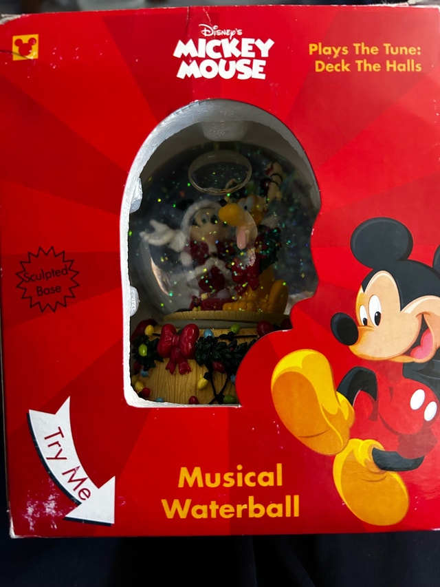 Enesco Mickey Musical Waterball - photo 2