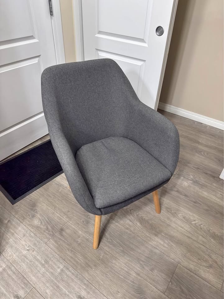Modern Grey Accent Chair