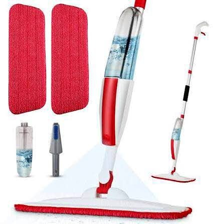 Microfiber Spray Mop Floor Cleaner - Refillable Bottle - Brand N