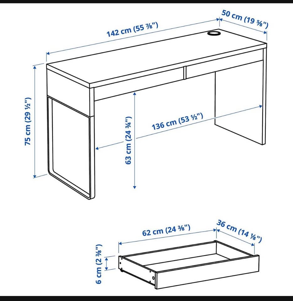 IKEA Micke Table - photo 4