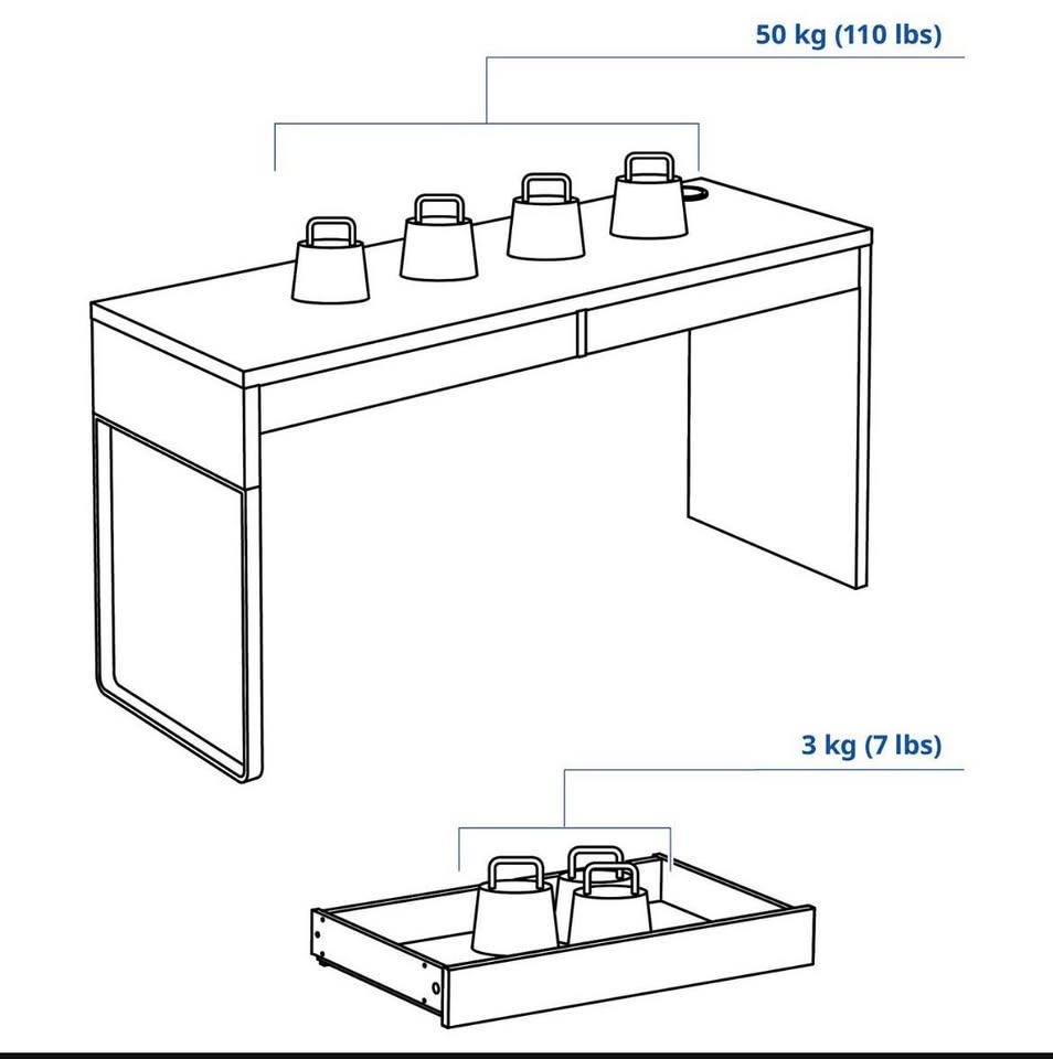 IKEA Micke Table - photo 5
