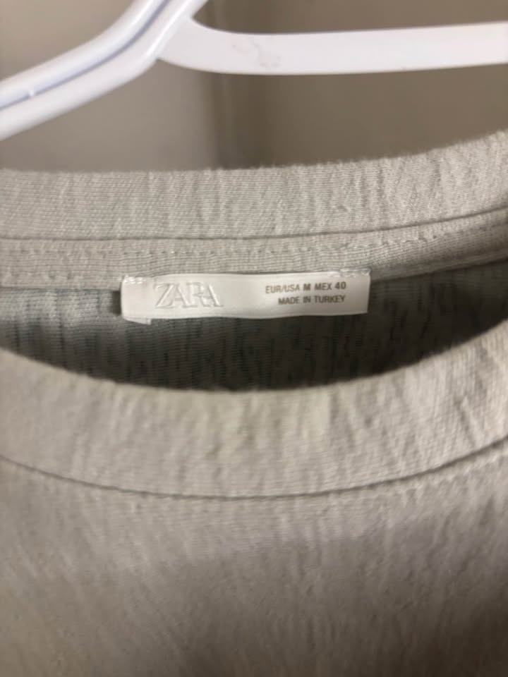 Relaxed fit blue/grey t shirt - photo 4