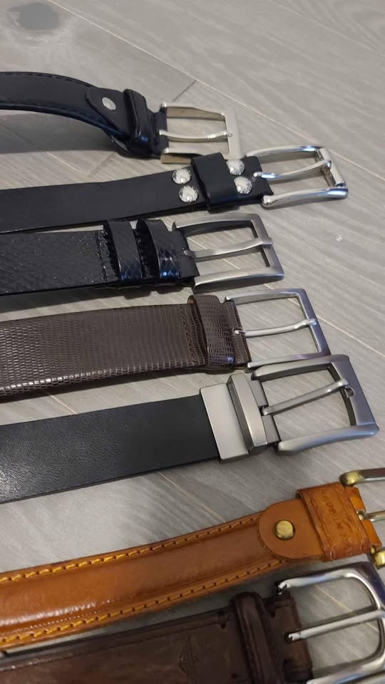 Assorted leather belts (23 belts) - photo 3