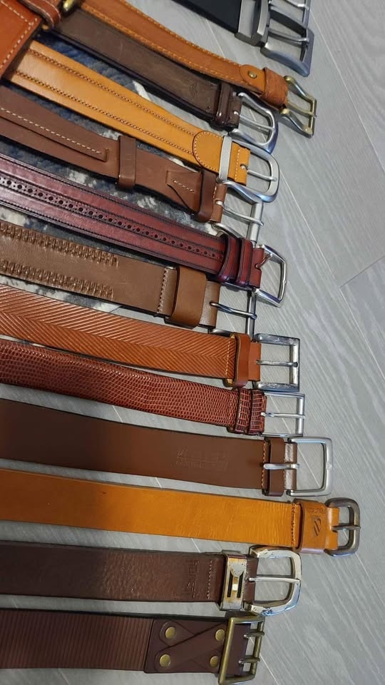 Assorted leather belts (23 belts) - photo 5