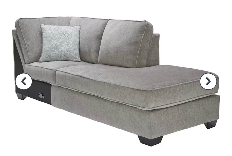 Ashley Altari 2 Piece Sectional Sofa - Alloy/Grey Color - photo 4