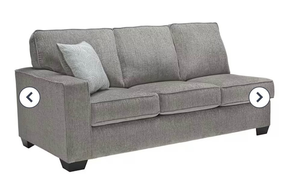 Ashley Altari 2 Piece Sectional Sofa - Alloy/Grey Color - photo 5