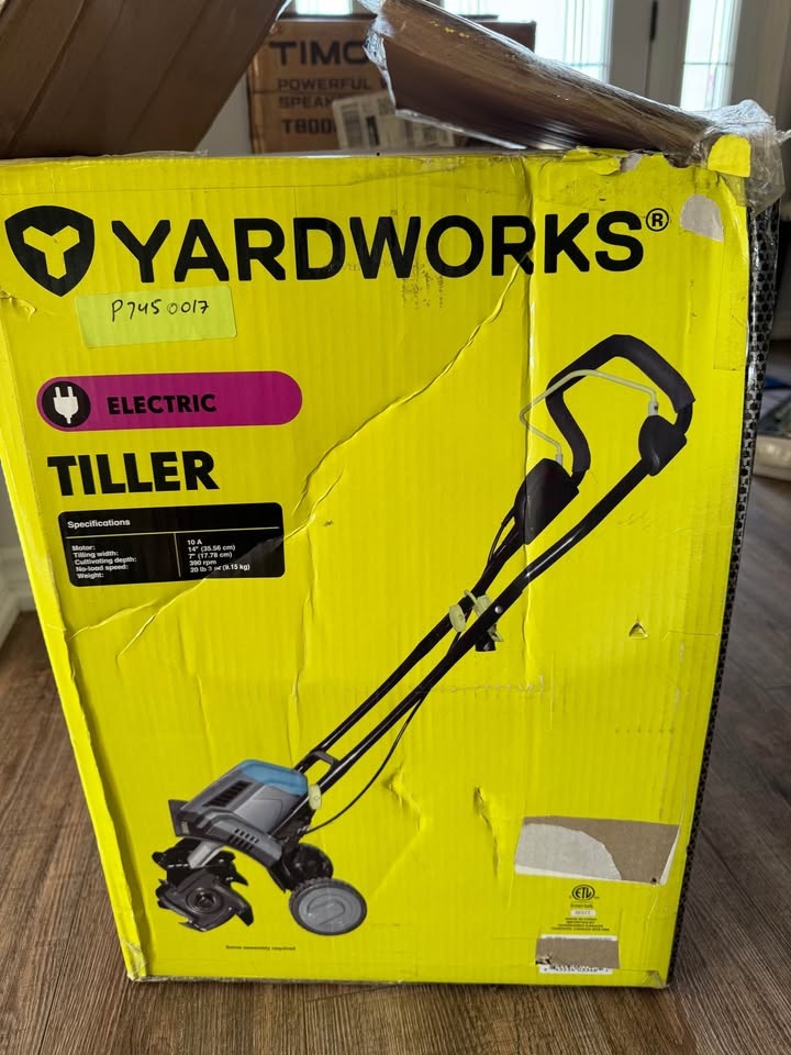 Yardworks GLT120CU 14-in 10A Electric Tiller - photo 5