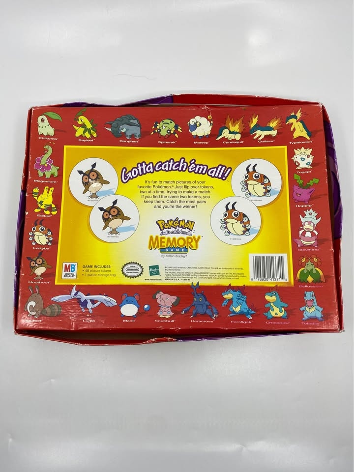 Pokemon Memory Game Gold & Silver Edition 2000 - photo 2