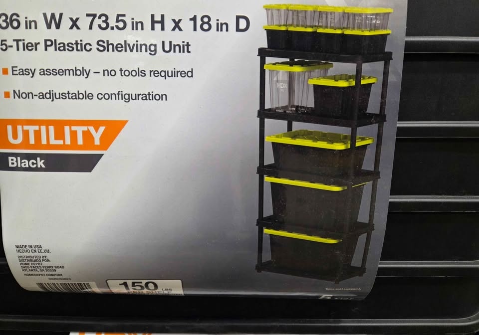 5 Tier Super Heavy Duty Shelf - photo 2