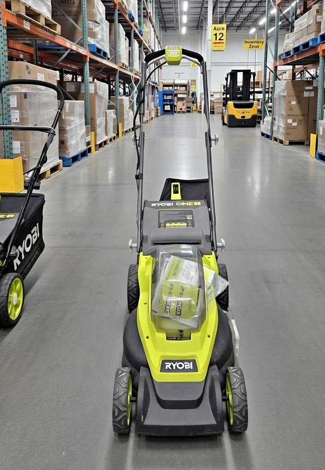 Ryobi Mower with Battery and Charger (New)