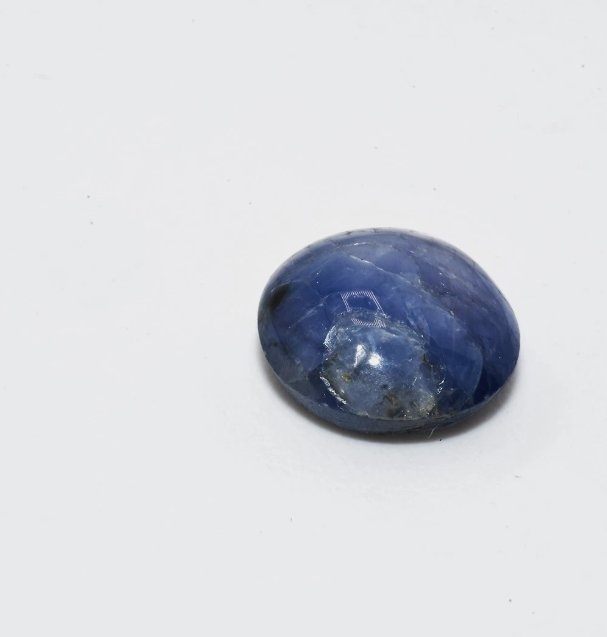 2.85CT Natural Light Blue Star Sapphire Cabochon – 8.19mm x 3.88 - photo 2