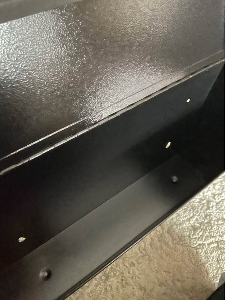New black wall-mount mailbox - photo 3