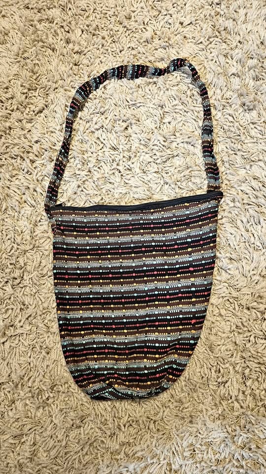 Boho Colorful Woven Patterned Shoulder Bag Sling Bag