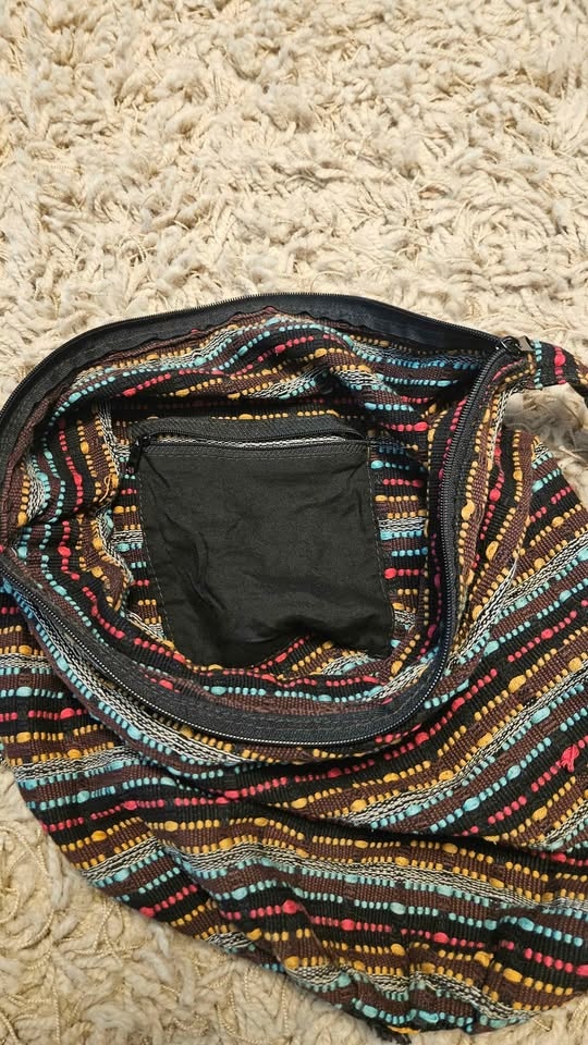 Boho Colorful Woven Patterned Shoulder Bag Sling Bag - photo 2