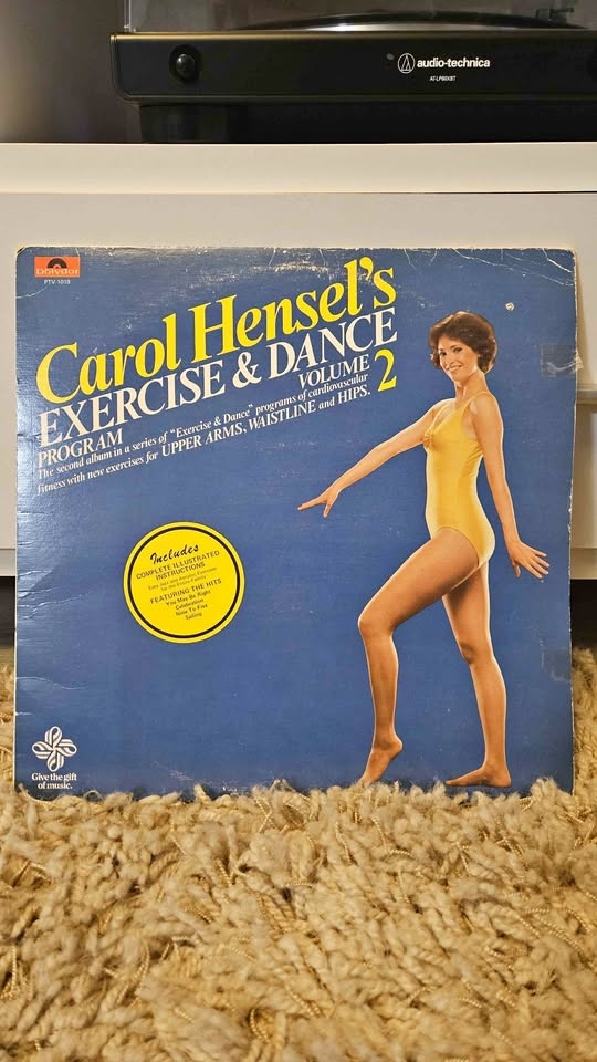 Carol Hensel Exercise & Dance Program Vol 2 Vinyl LP