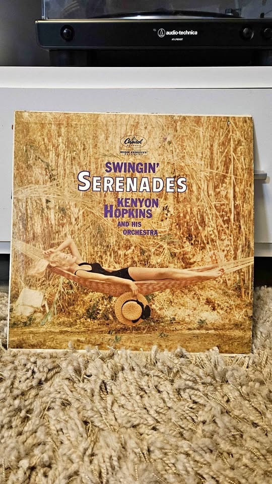 Kenyon Hopkins Swingin' Serenades Vinyl Record LP