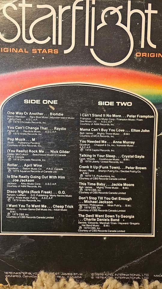 Starflight K-Tel Original Hits Vinyl Record - photo 3