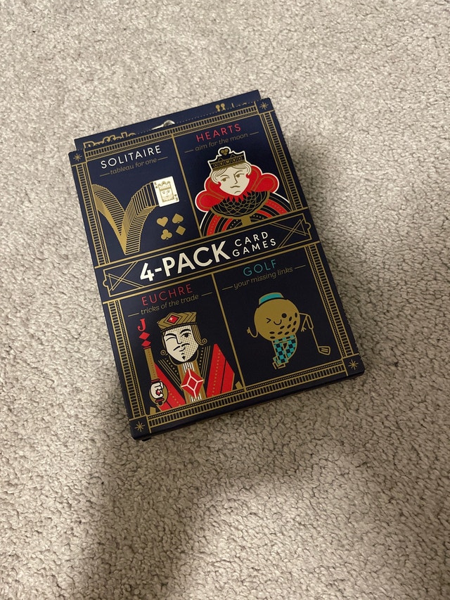 4 game card game!