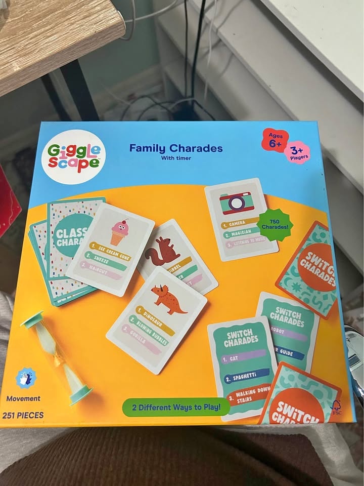 Family Charades - Board Game